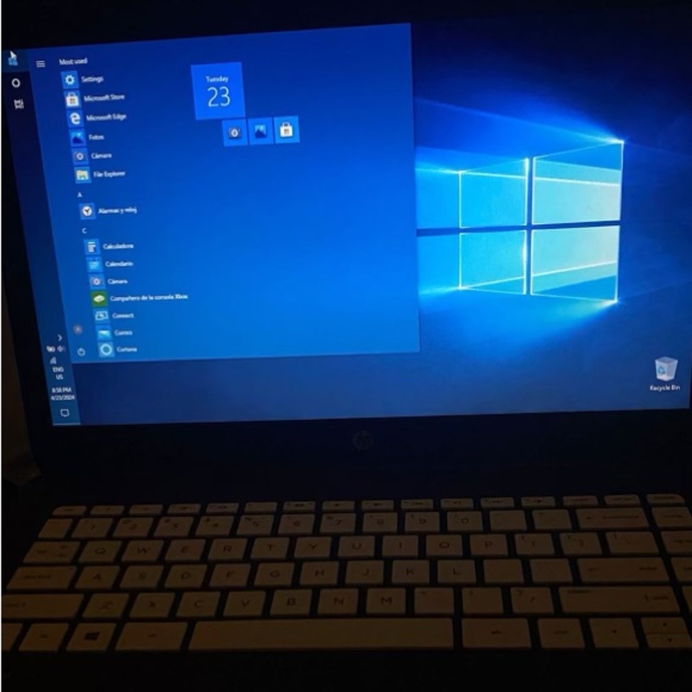 HP stream laptop purple